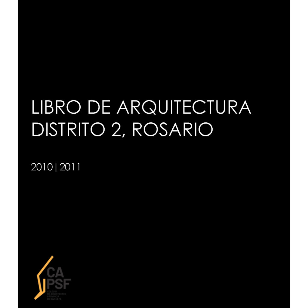 LIBRO DE ARQUITECTURA DISTRITO 2 - 2010-2011